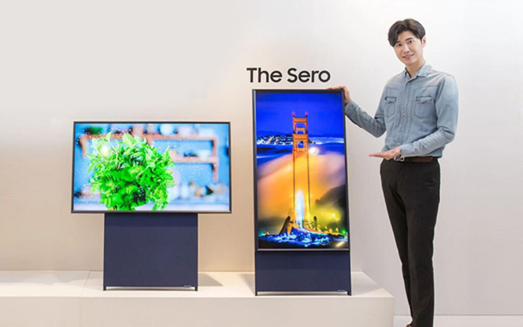 تلویزیون سرو (The Sero) سامسونگ
